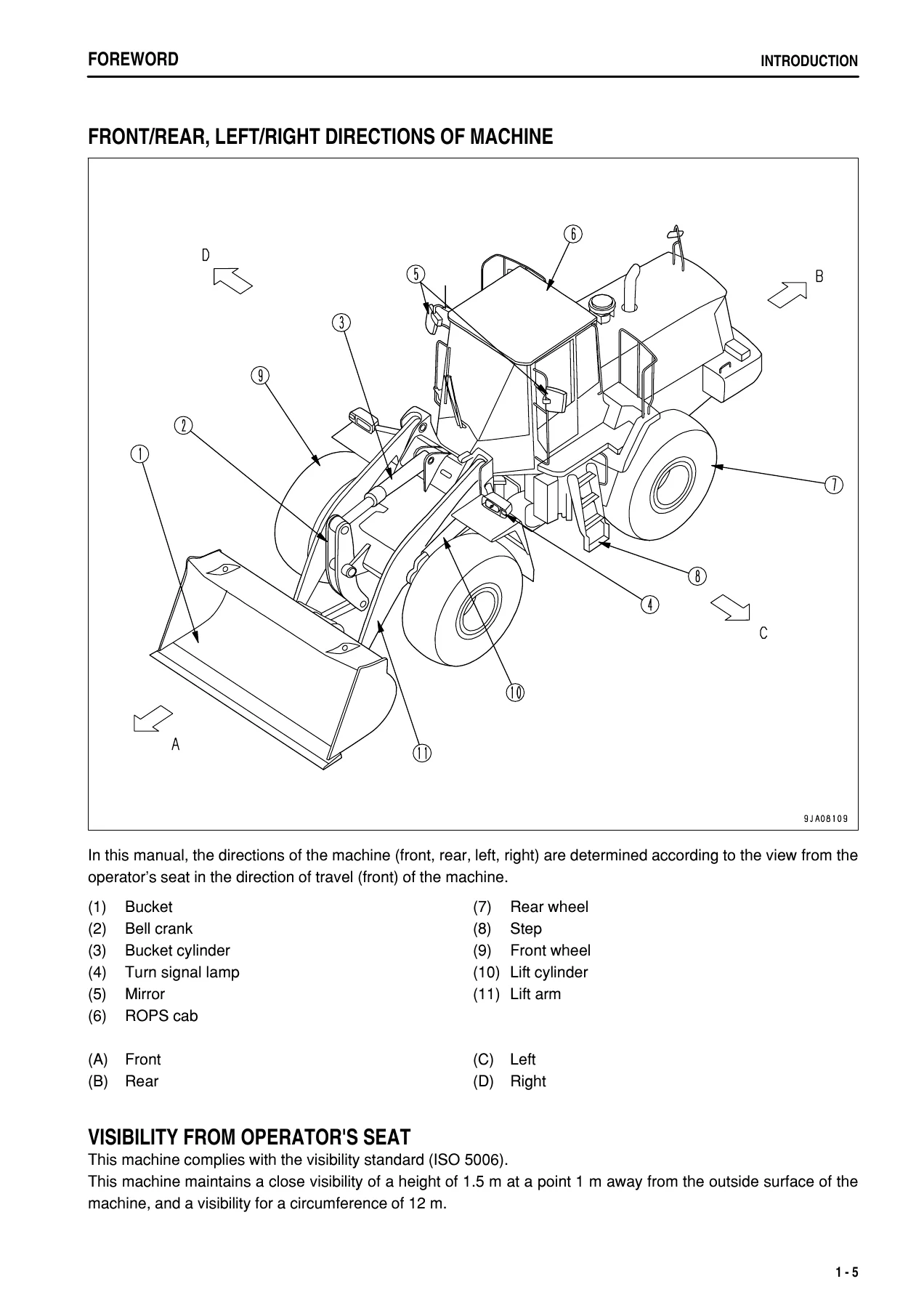 Komatsu WA470-6 Wheel Loader Operation & Maintenance Manual - PEN00366-02 - Image 2