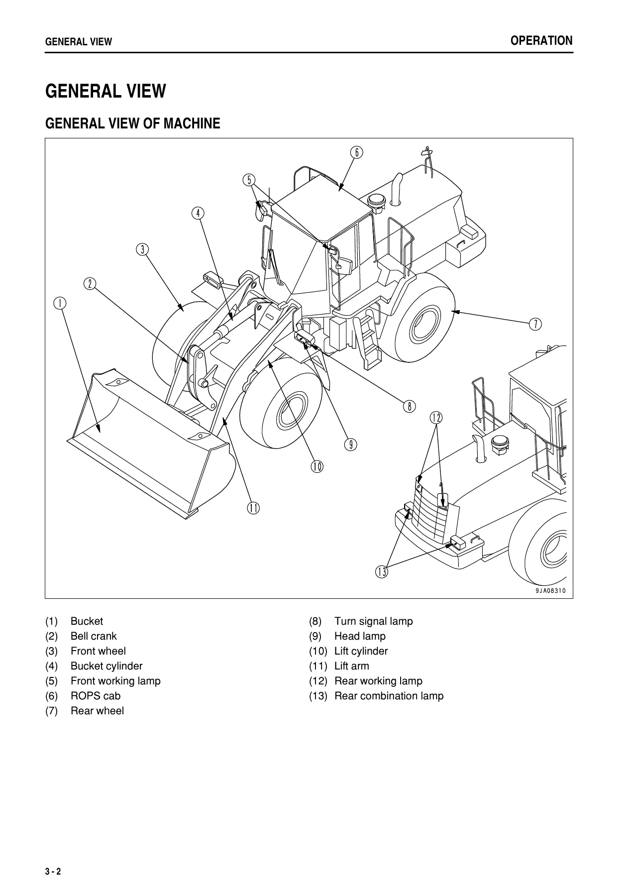 Komatsu WA470-6 Wheel Loader Operation & Maintenance Manual - PEN00366-02 - Image 3