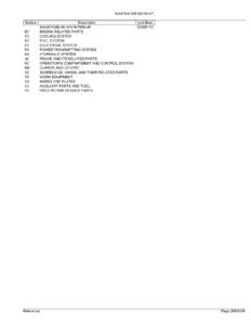 Komatsu WA470-6 Wheel Loader Parts Book S/N 90216-Up - Complete PDF Parts Catalog