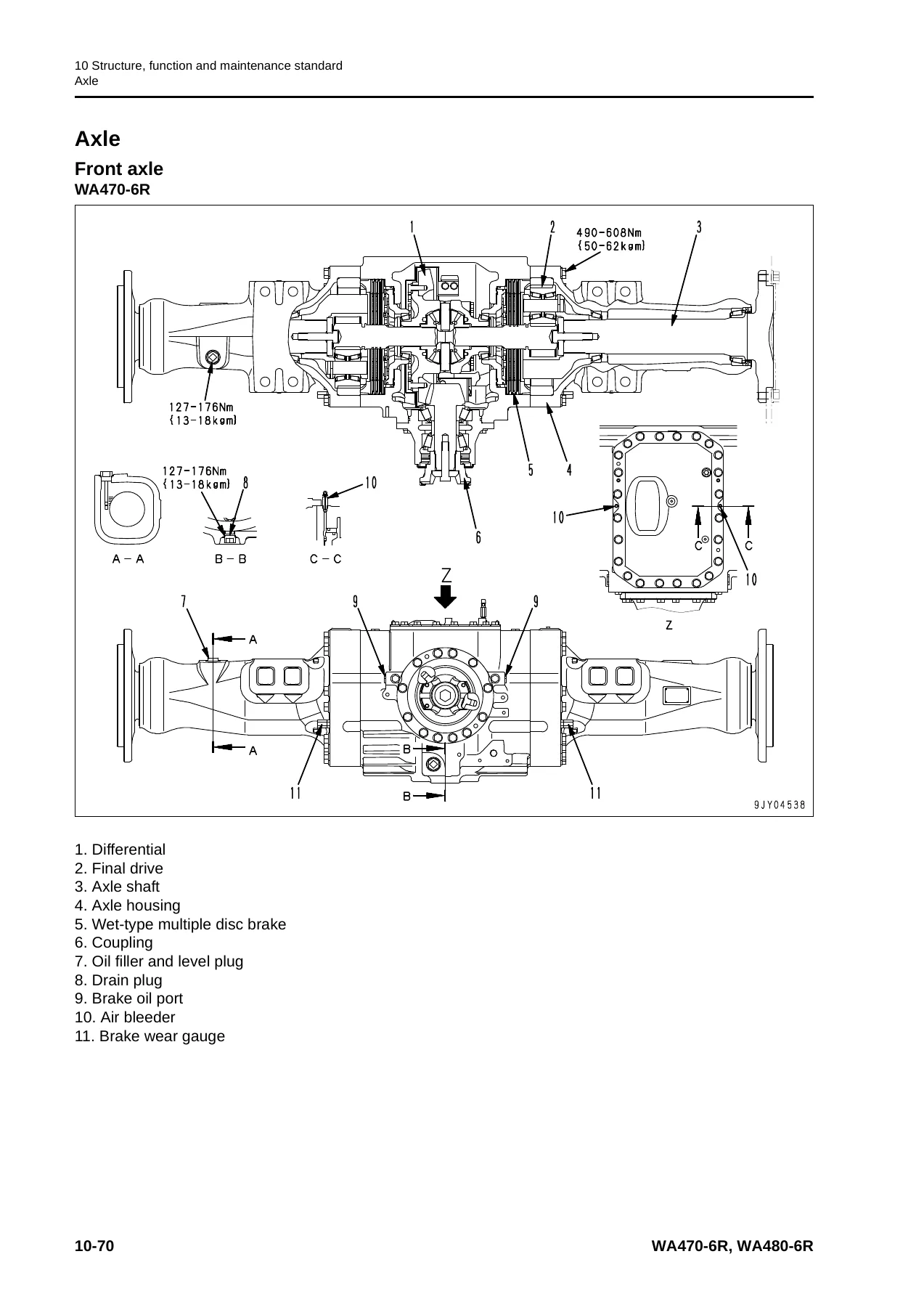 Komatsu WA470-6R WA480-6R Wheel Loader Shop Manual 2022 - PDF Repair Guide - Image 3