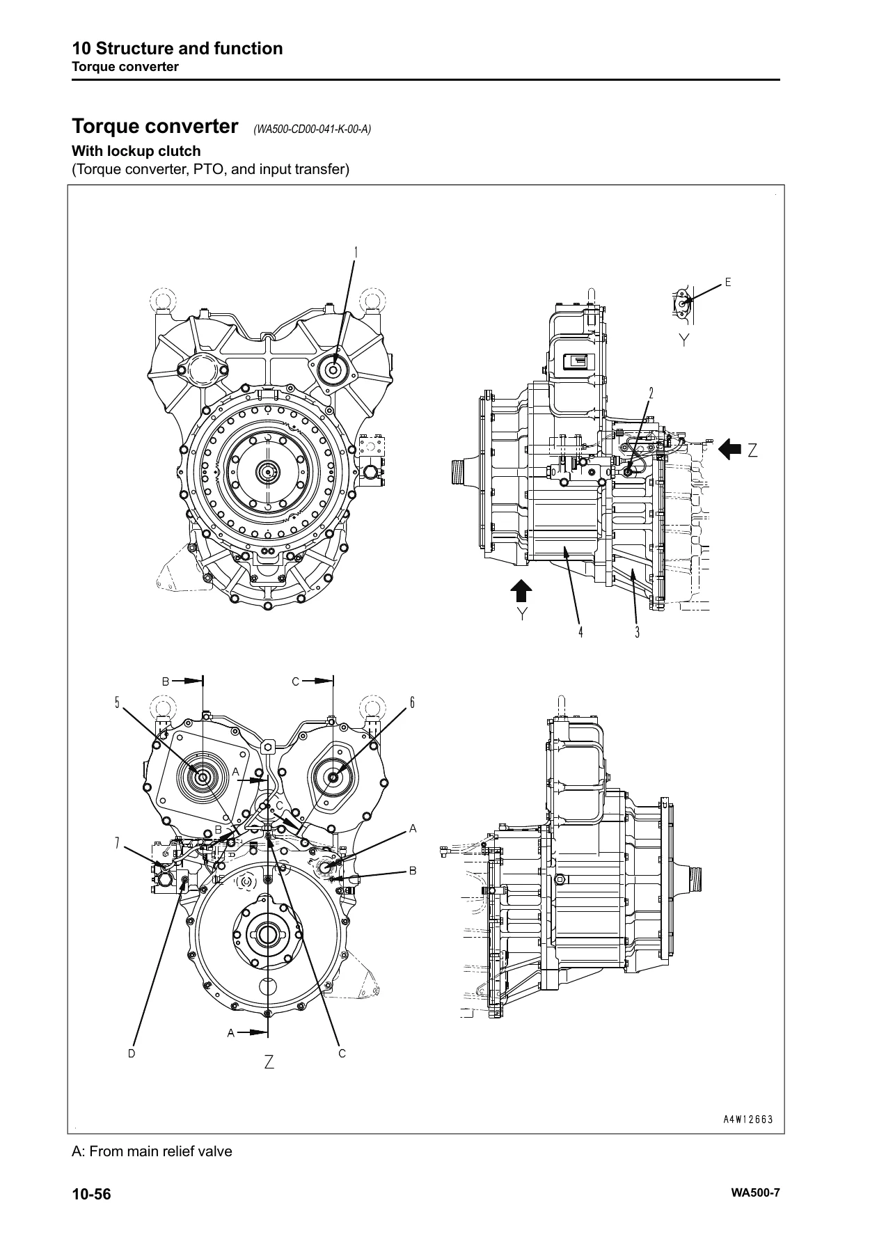 Komatsu WA500-7 Wheel Loader Shop Manual - SEN05693-03 PDF Download - Image 2