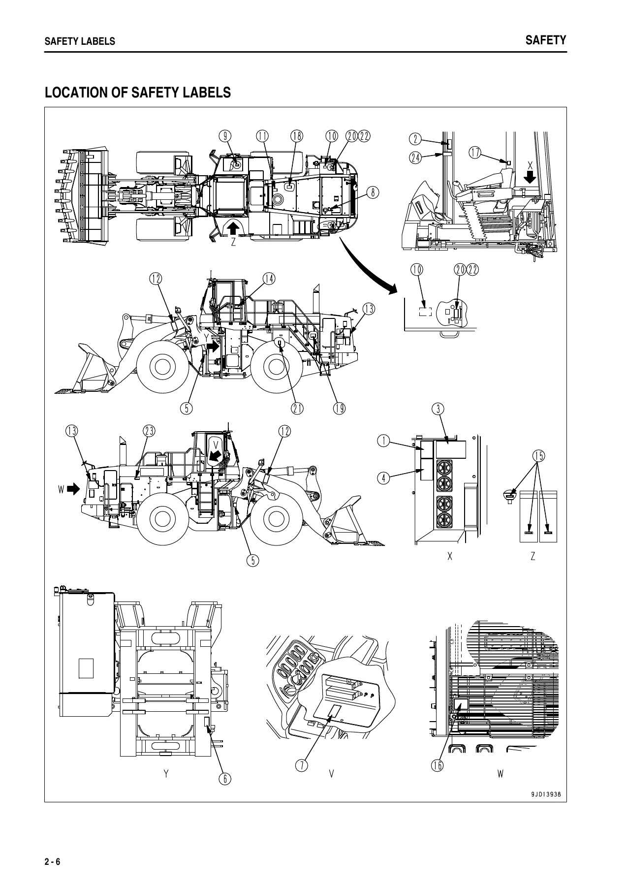 Komatsu WA600-6 Wheel Loader Operation and Maintenance Manual - PDF Download - Image 2