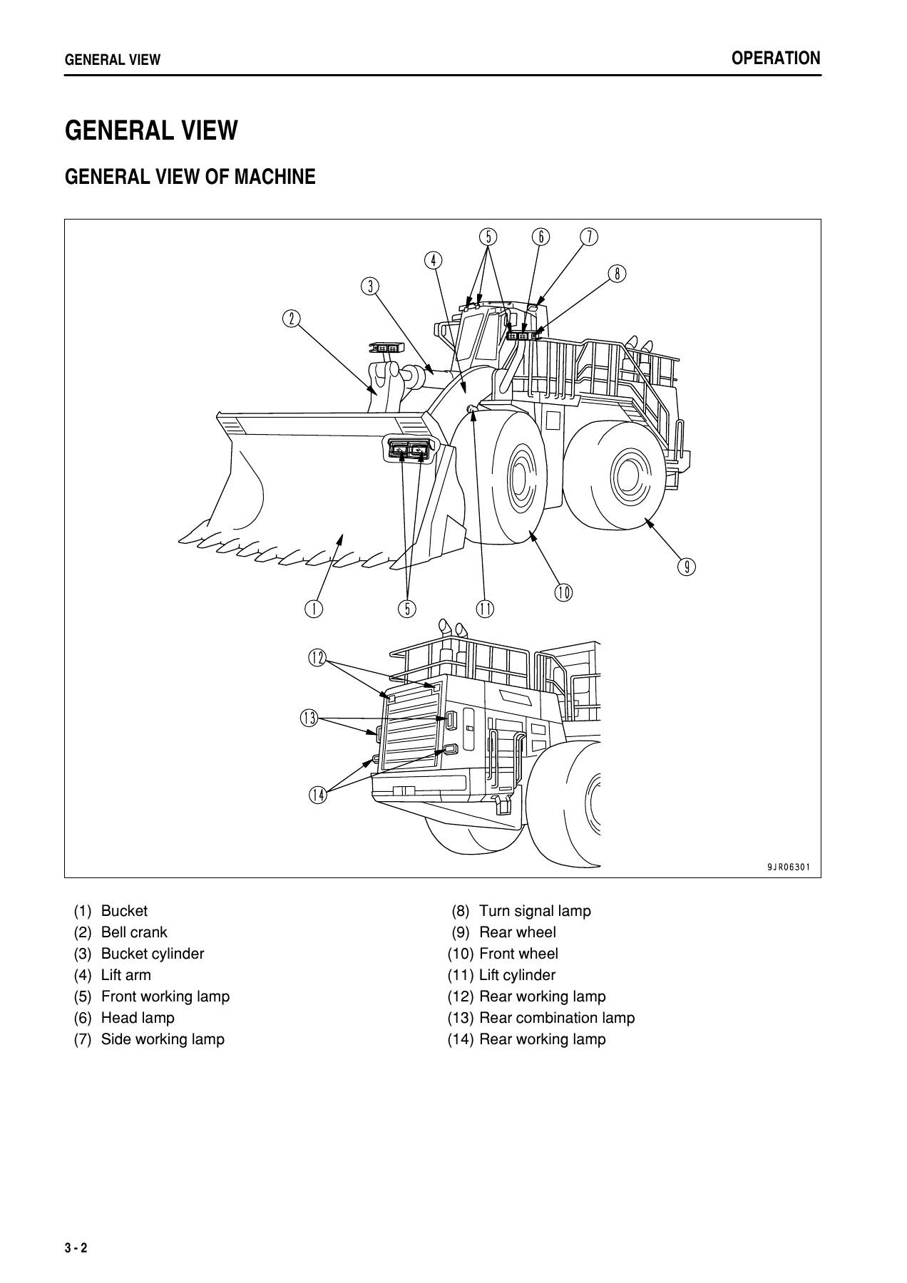 Komatsu WA800-3E0 WA900-3E0 Wheel Loader Operation and Maintenance Manual - TEN00300-00 - Image 2