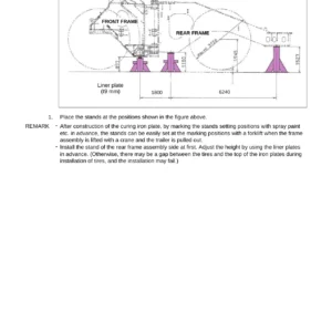 Komatsu WA900-8R Wheel Loader Field Assembly Manual GEN00206-00