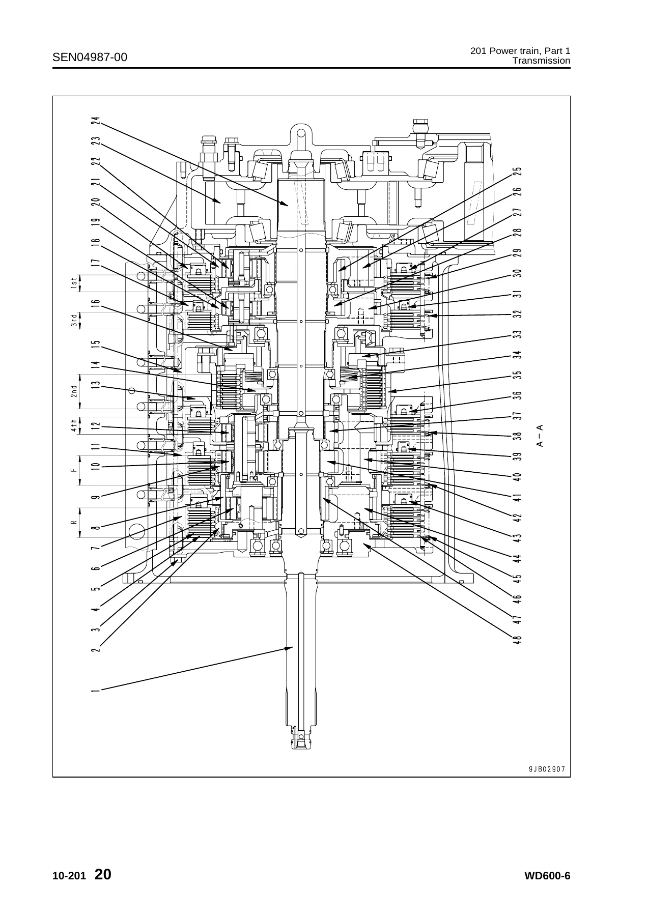 Komatsu WD600-6 Wheel Dozer Complete Shop Manual SEN04979-11 - Full Service & Repair Guide - Image 3