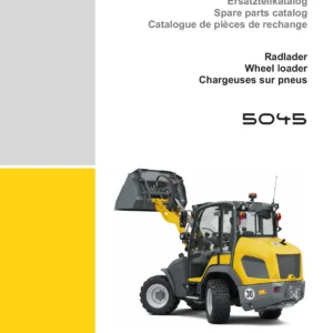 Kramer 5045 Wheel Loader Spare Parts Catalog 1000530173 – Full Parts Manual PDF