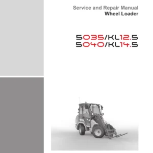 Kramer Wheel Loader 5035 KL12.5 & 5040 KL14.5 Service and Repair Manual (358-00/-01)