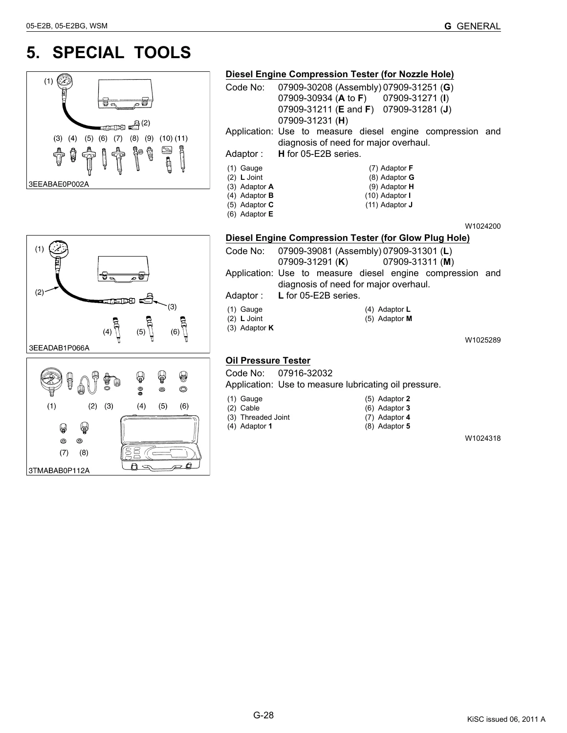 Kubota 05-E2B and 05-E2BG Series Diesel Engine Workshop Manual - Image 3