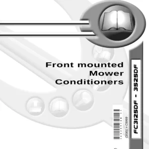 Kuhn FC3125DF FC3525DF Front Mounted Mower Conditioner Operator's Manual 2017