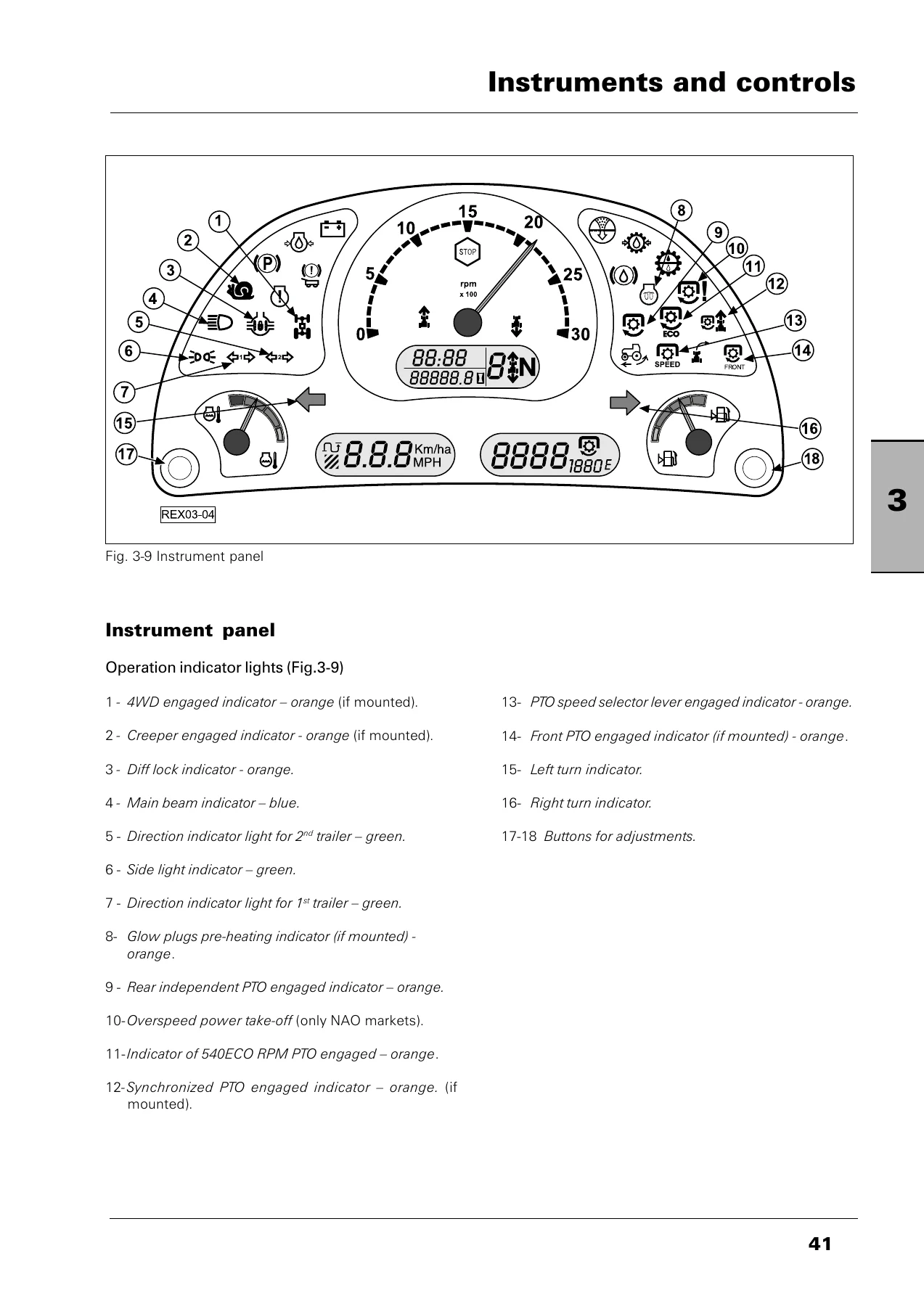 Landini Legend TDI 125TDI-185TDI Tractor Operation and Maintenance Manual - PDF - Image 3