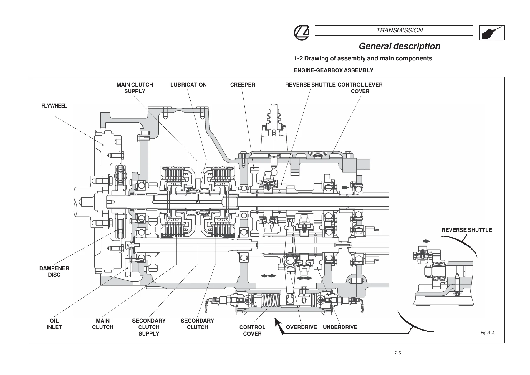 Landini Rex 70GT 80GT 90F/GT 100F/GT Deltashift Training Manual - Transmission, Hydraulic & Electrical Service Guide - Image 2