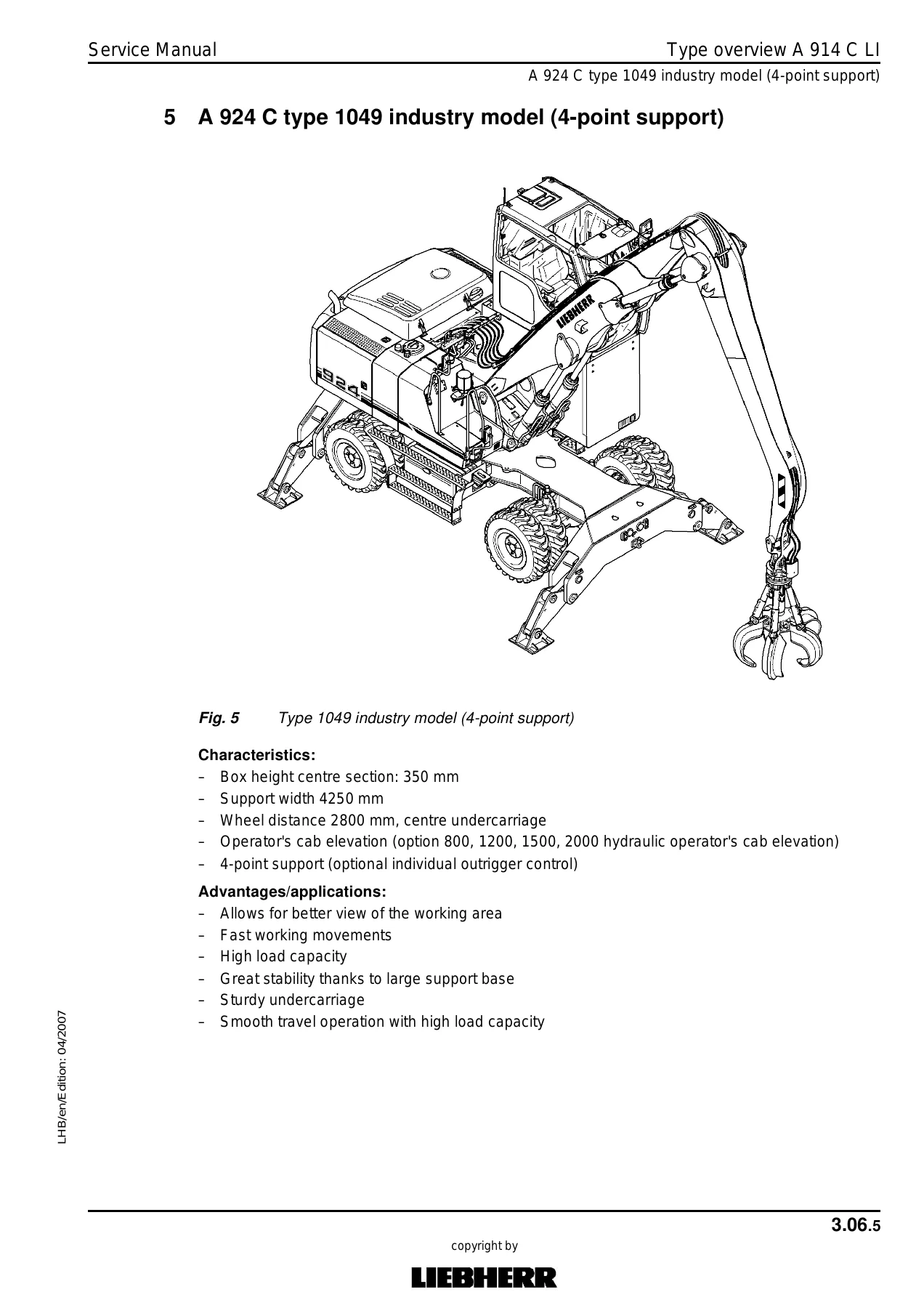 Liebherr A 900 C - A 924 C Litronic EDC Service Manual 2004-2012 - Image 2