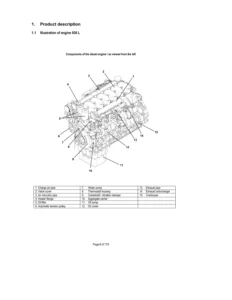 Liebherr D934 S/L D936 L Diesel Engine Service Handbook PDF