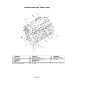 Liebherr D934 S/L D936 L Diesel Engine Service Handbook PDF