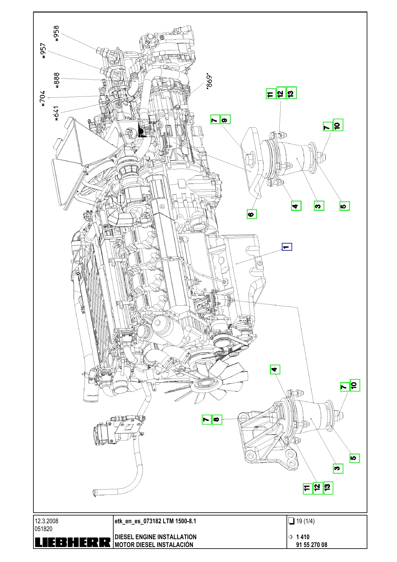 Liebherr LTM 1500-8.1 Mobile Crane Spare Parts Catalogue 073182 – Complete Illustrated Parts Manual PDF - Image 3