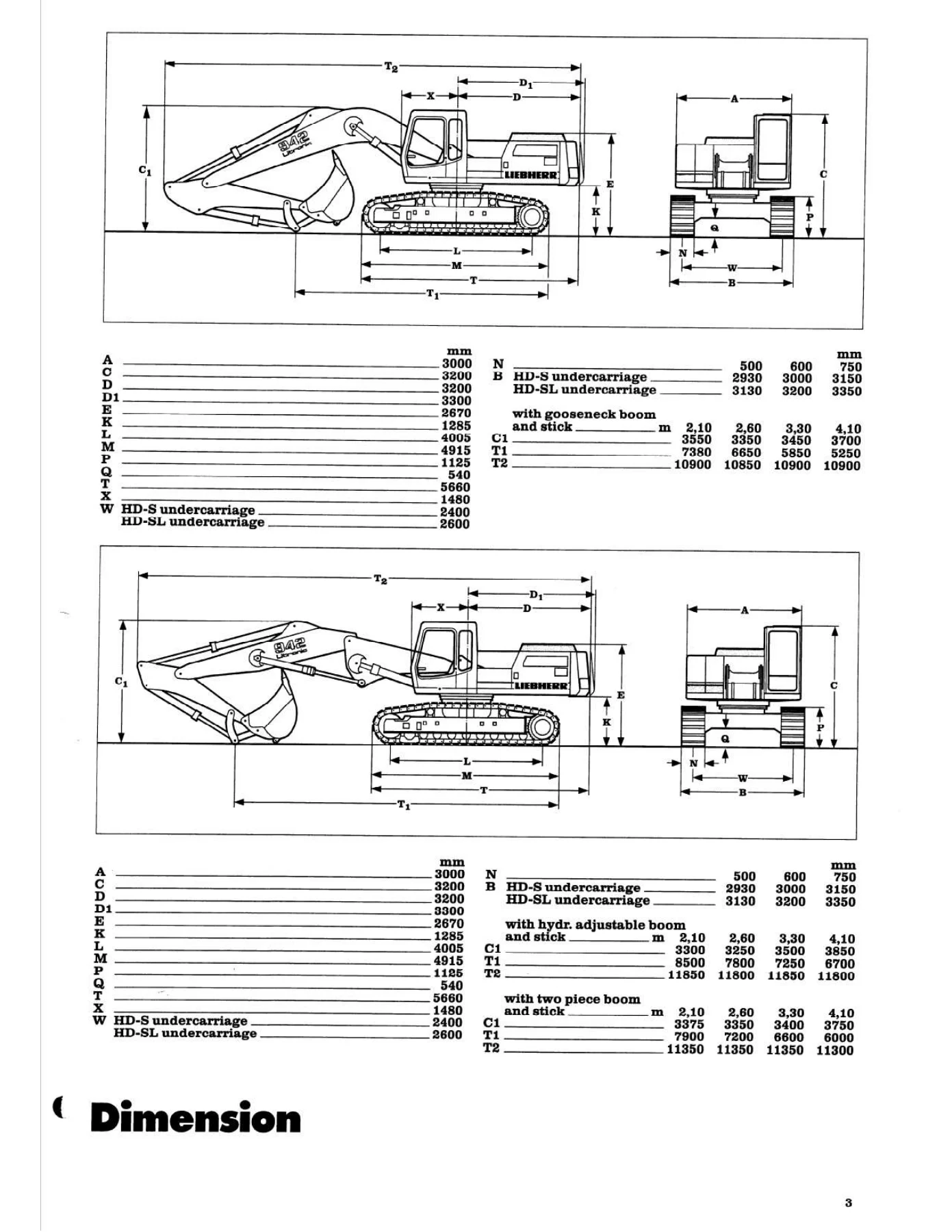 Liebherr R 942 Litronic Crawler Excavator Operation and Maintenance Manual 1997 - Image 2