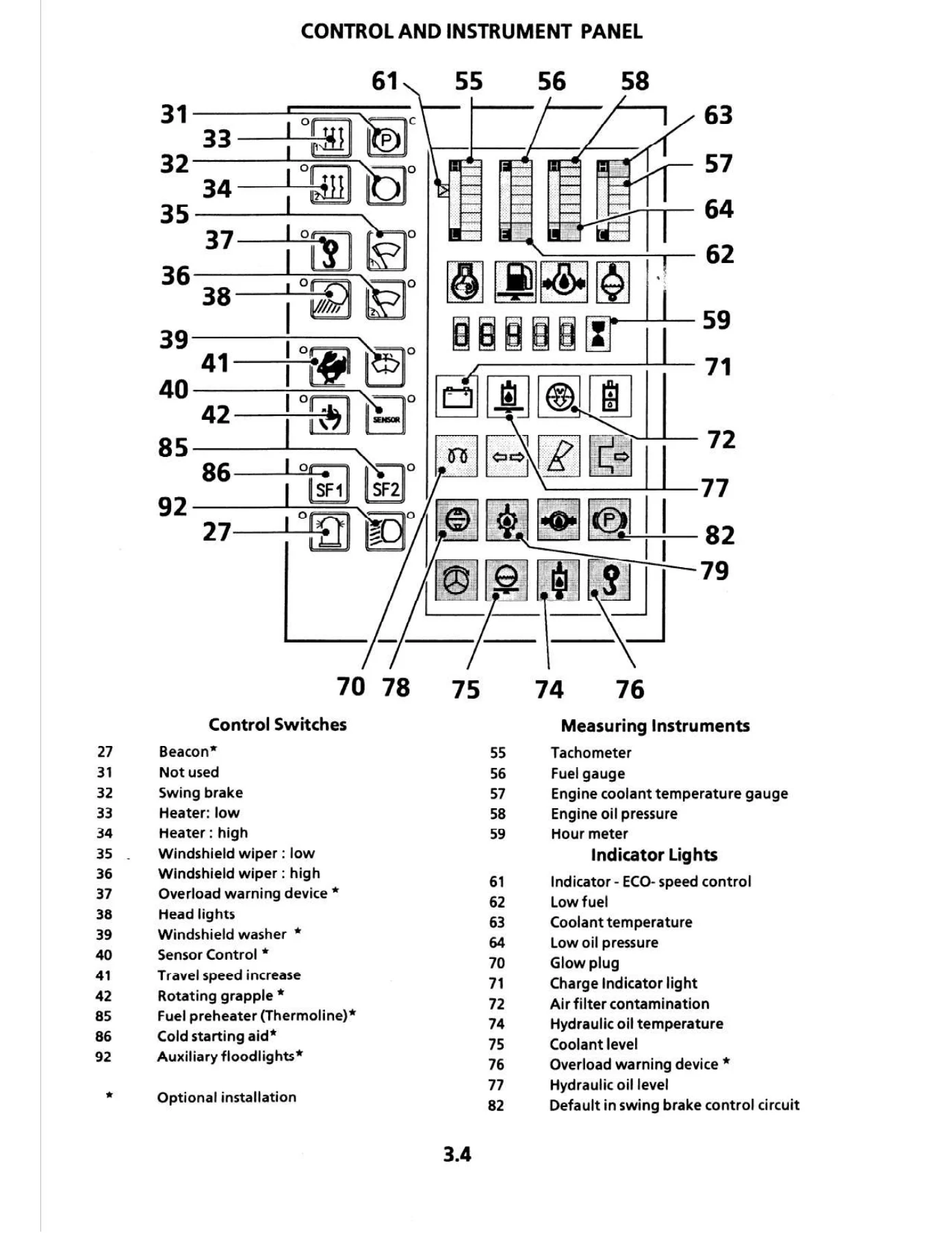 Liebherr R 942 Litronic Crawler Excavator Operation and Maintenance Manual 1997 - Image 3