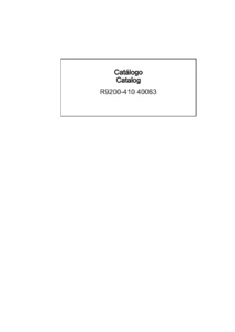 Liebherr R9200 Excavator Parts Catalog - 410 40063 PDF Download
