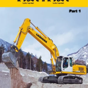 Liebherr R934C to R984C Litronic Excavator Service Training Manual Part 1