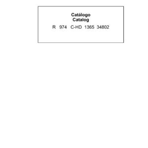 Liebherr R974 C-HD Excavator Parts Catalog 1365 34802 - PDF Download