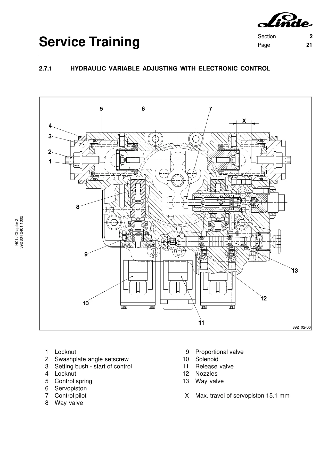 Linde H20 H25D T Series 392 Service Training Manual - Diesel & LPG Forklift Repair Guide - Image 3
