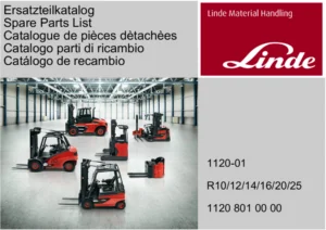 Linde R10 R12 R14 R16 R20 R25 Catálogo de Recambios 2016 en Español - PDF