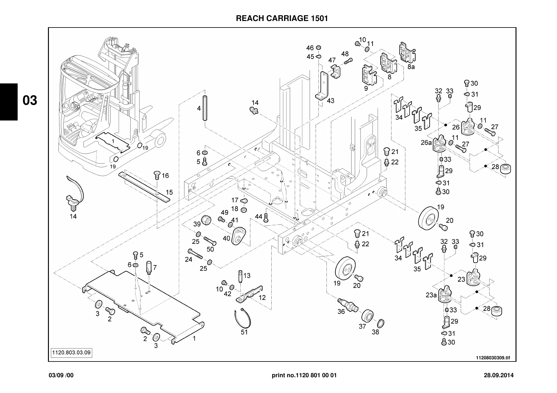 Linde R10 R12 R14 R16 R20 R25 Spare Parts List - 1120 801 00 01 - Image 3