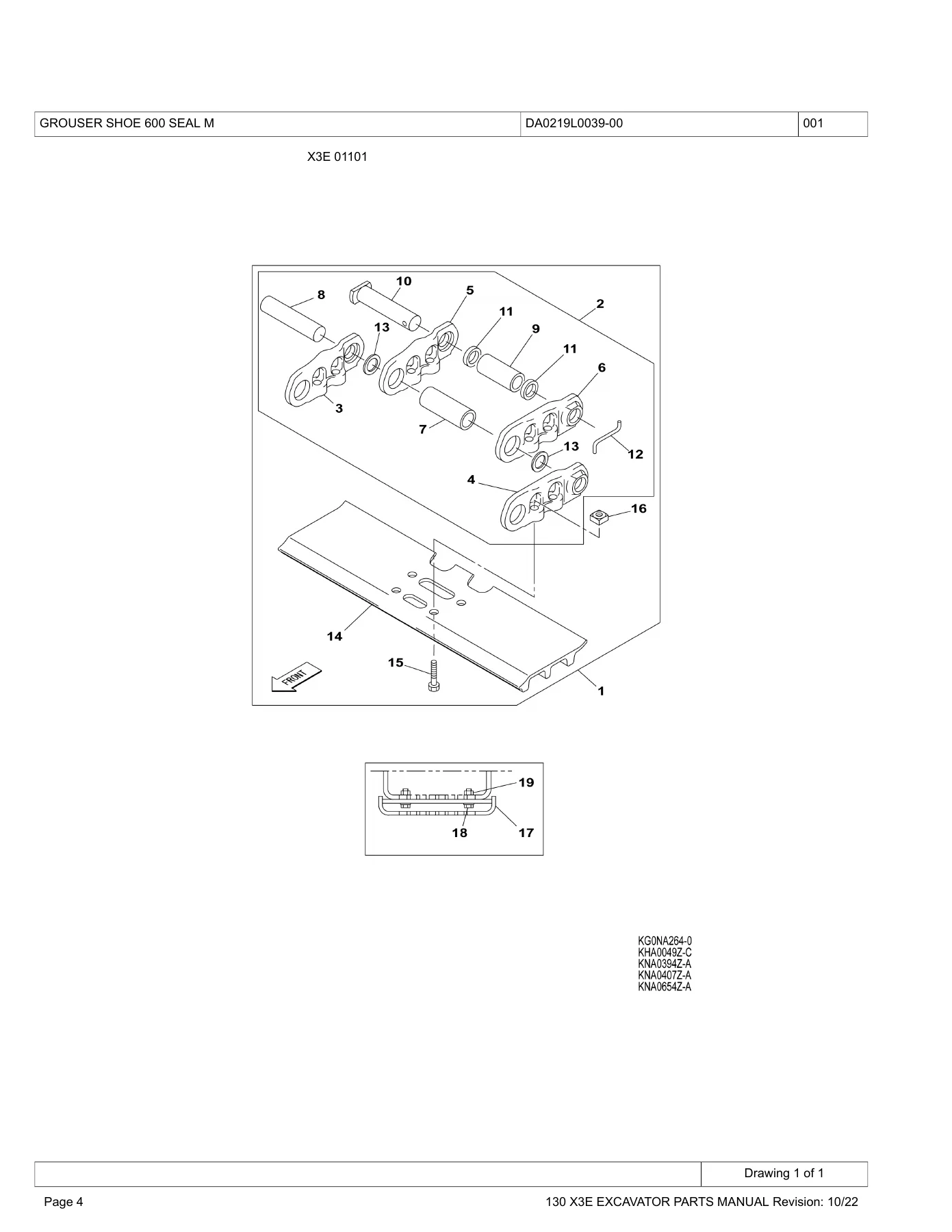 Link-Belt 130 X3E Excavator Parts Manual - Illustrated PDF Catalog - Image 3