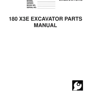 Link-Belt 180 X3E Excavator Parts Manual PDF - Illustrated Parts Catalog