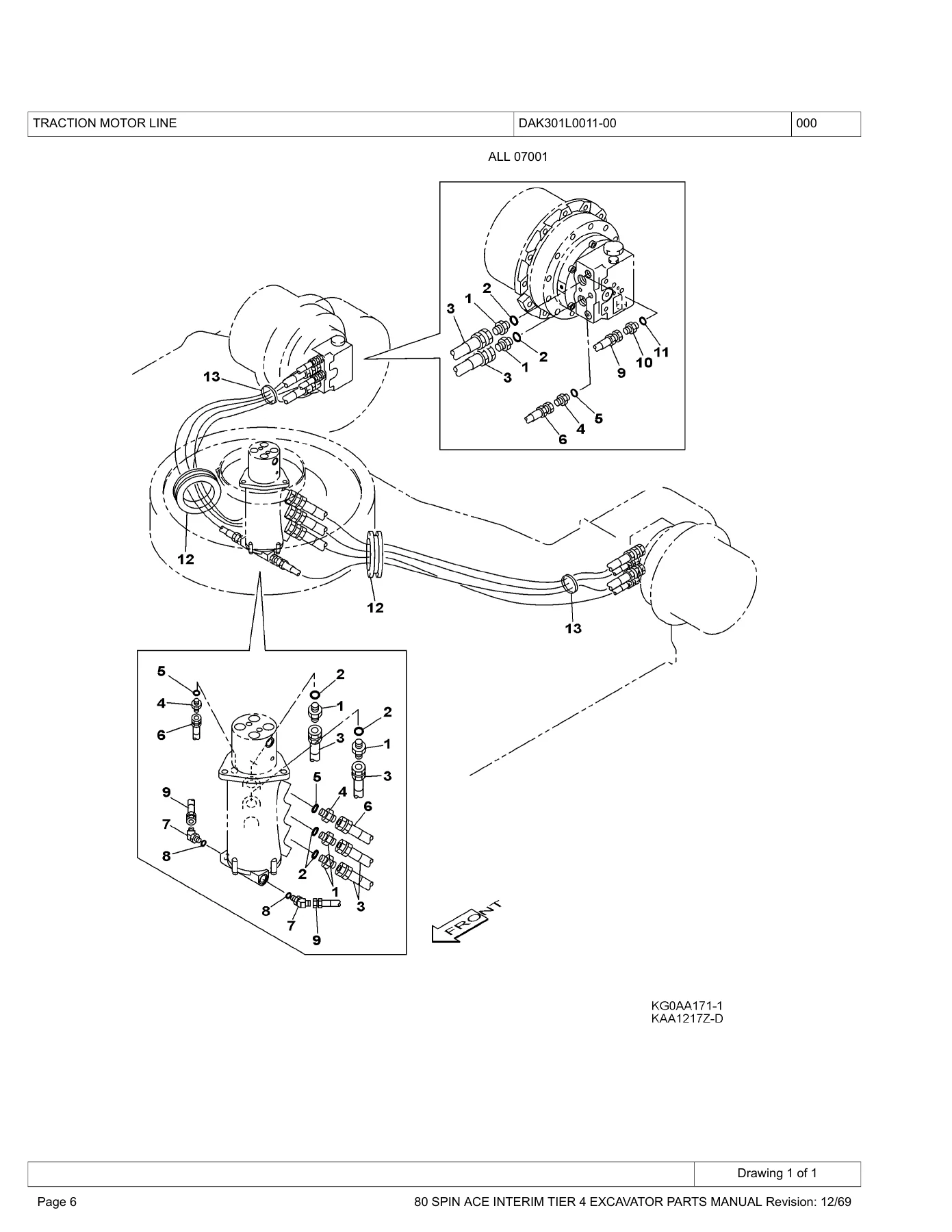 Link-Belt 80 Spin Ace Interim Tier 4 Excavator Parts Manual PDF Download - Image 2
