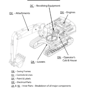 Link-Belt 80 Spin Ace Interim Tier 4 Excavator Parts Manual PDF Download
