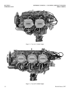 Lycoming Direct Drive Aircraft Engine Overhaul Manual - 4, 6 & 8 Cylinder Models (60294-7-13) PDF Download