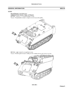 M113A3 M577A3 M1059A3 M1064A3 M1068A3 M58 Unit Maintenance Manual TM 9-2350-277-20-1