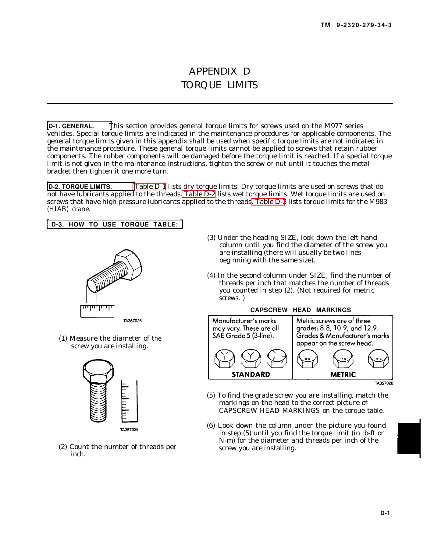 M977 Series HEMTT Direct & General Support Maintenance Manual TM 9-2320-279-34-3 - Image 3