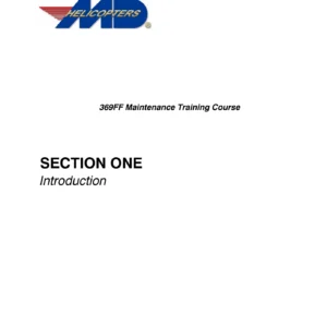 MD 369FF Maintenance Training Manual - MDHI 369FF Helicopter Systems Course PDF