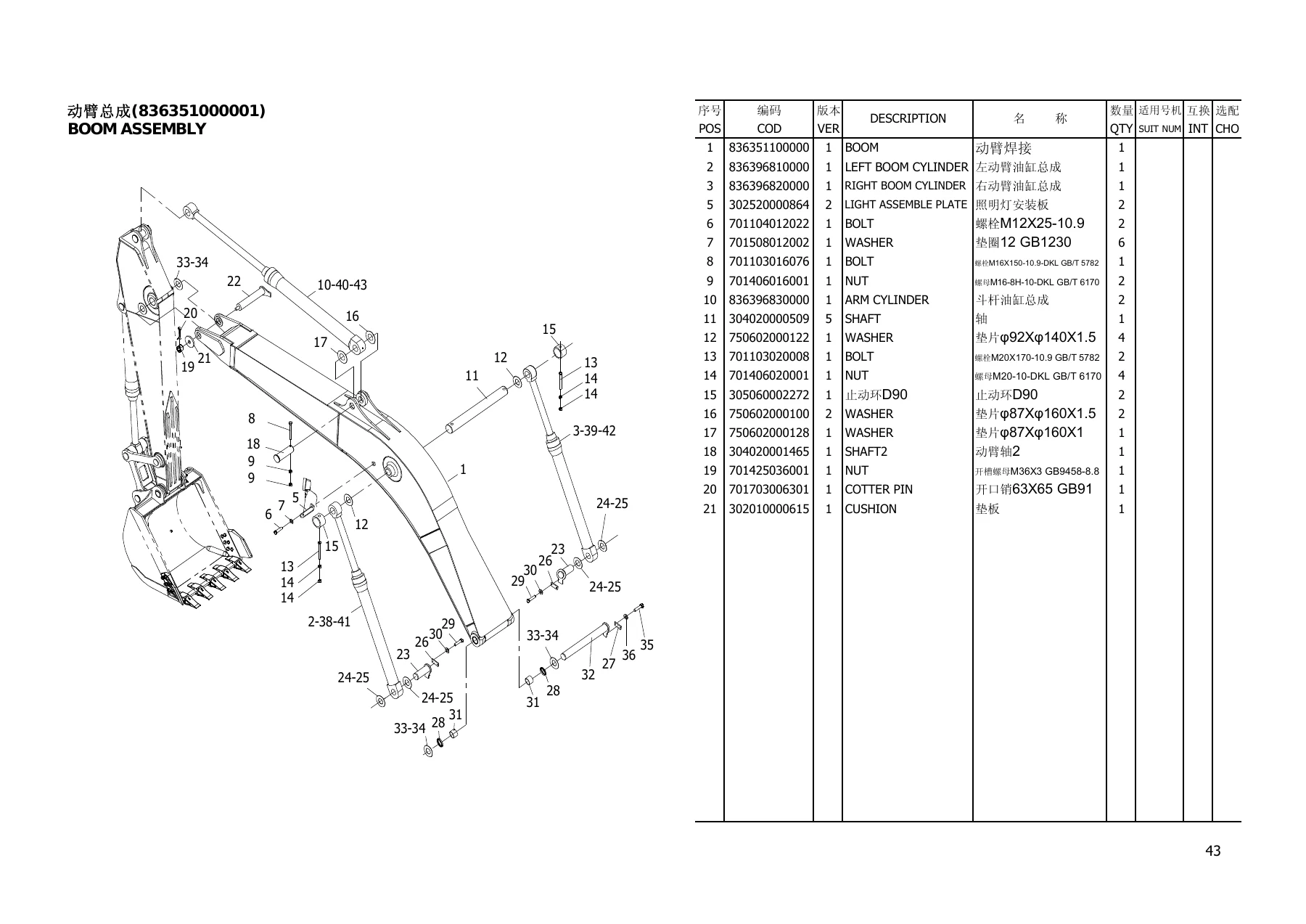 ME220 Hydraulic Excavator Parts Book - Matador ME220 Tracked Excavator Illustrated Parts Catalog PDF - Image 3