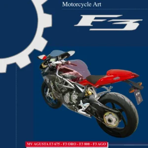 MV Agusta F3 675 F3 800 F3 ORO F3 AGO Motorcycle Workshop Manual Edition 3