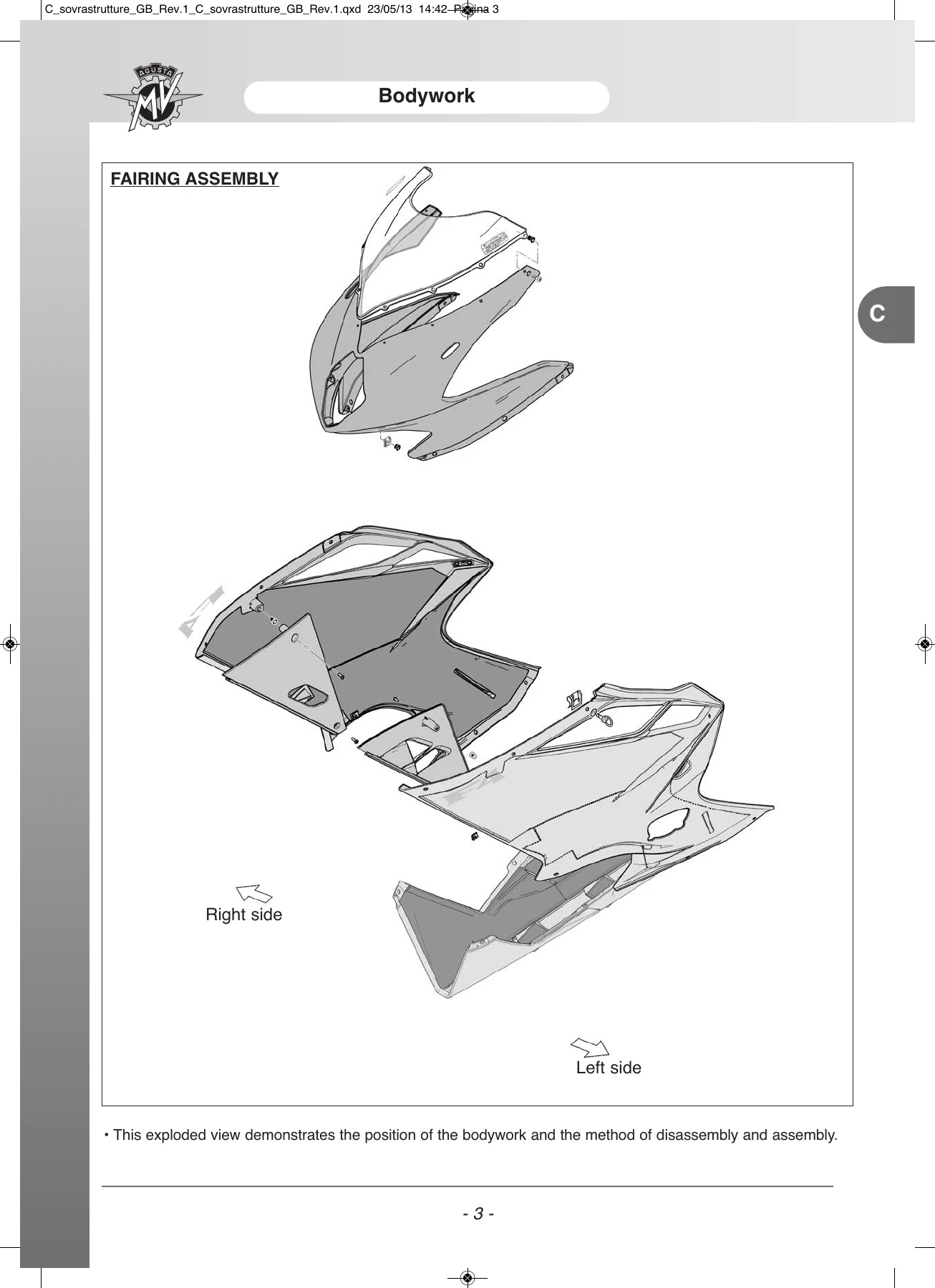 MV Agusta F4 1000 Workshop Manual Edition 3 - F4 S Frecce Tricolori F4 R F4 RR Repair Manual PDF - Image 3