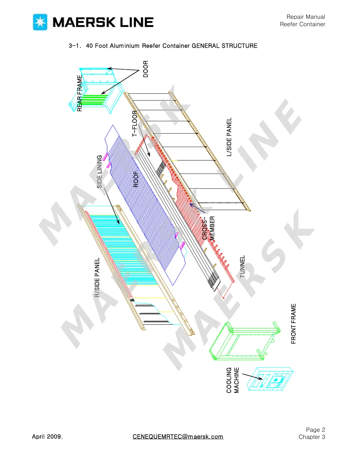 Maersk Line Reefer Container Repair Manual (April 2009) - PDF Download - Image 2