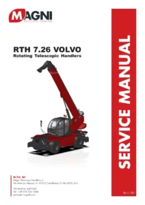 Magni RTH 7.26 Volvo Rotating Telescopic Handler Service Manual (2021)