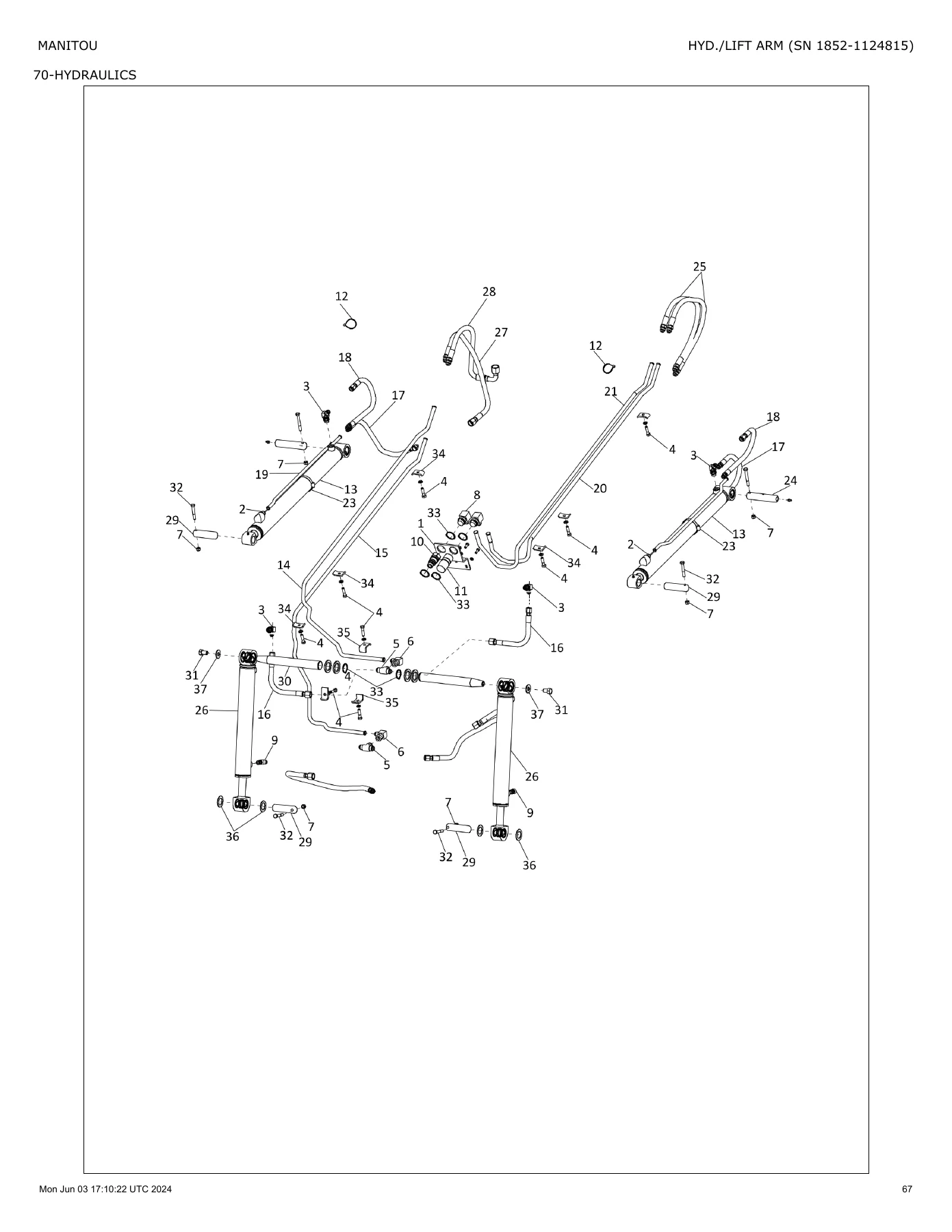 Manitou 134R Genuine Parts Catalogue PDF - Gehl R134 & 1340R Skid Steer Parts Manual - Image 3