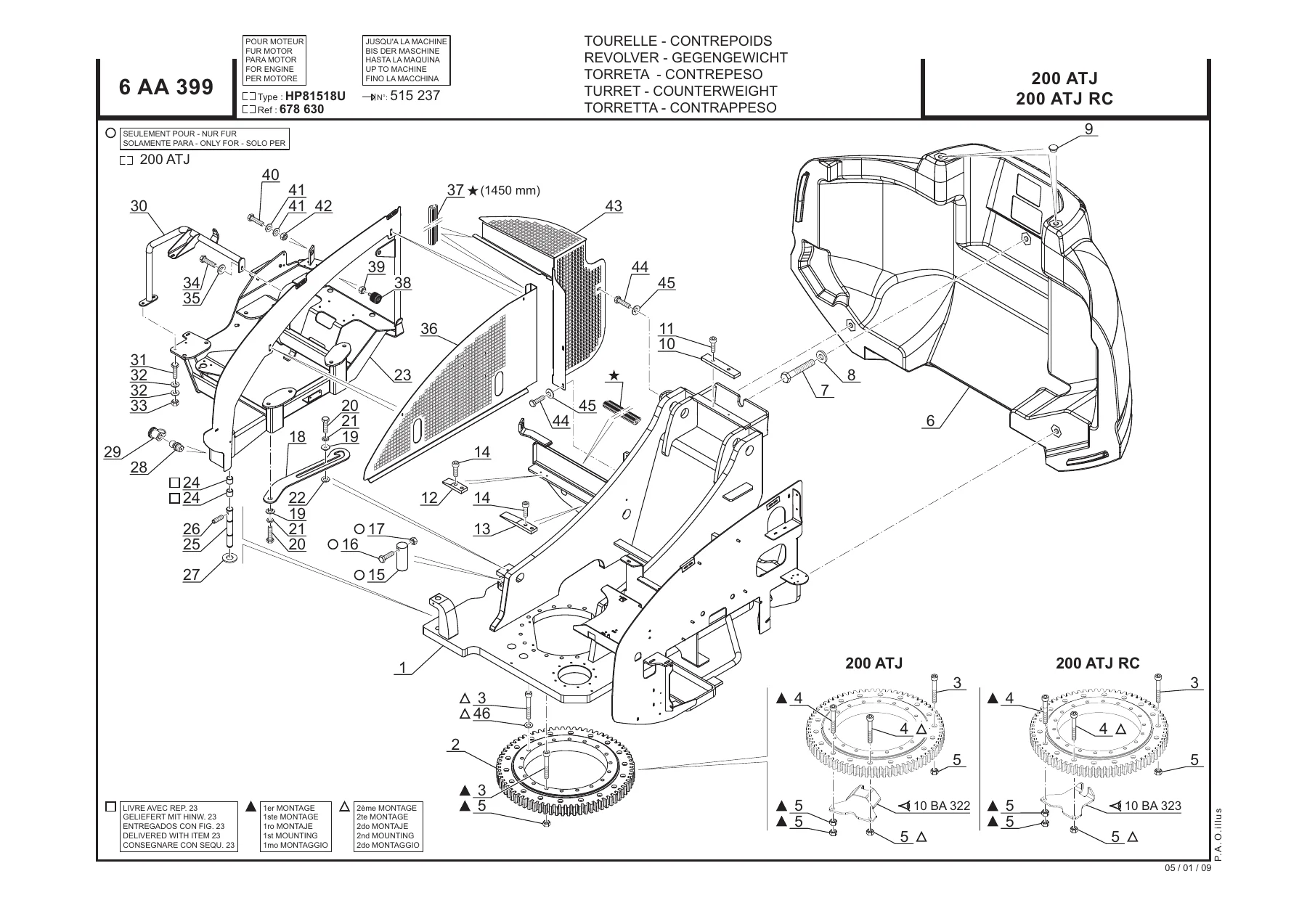 Manitou 200 ATJ & 200 ATJ RC Parts Catalogue - Illustrated Spare Parts PDF (CD547386) - Image 3