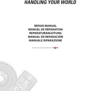 Manitou MLA 628 Turbo and 120 LSU Powershift Série 3-E2 Repair Manual - 547968EN PDF Download
