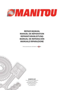 Manitou MRT 1440 1640 1840 ST3B Repair Manual - 400° Easy Telescopic Handler Service PDF