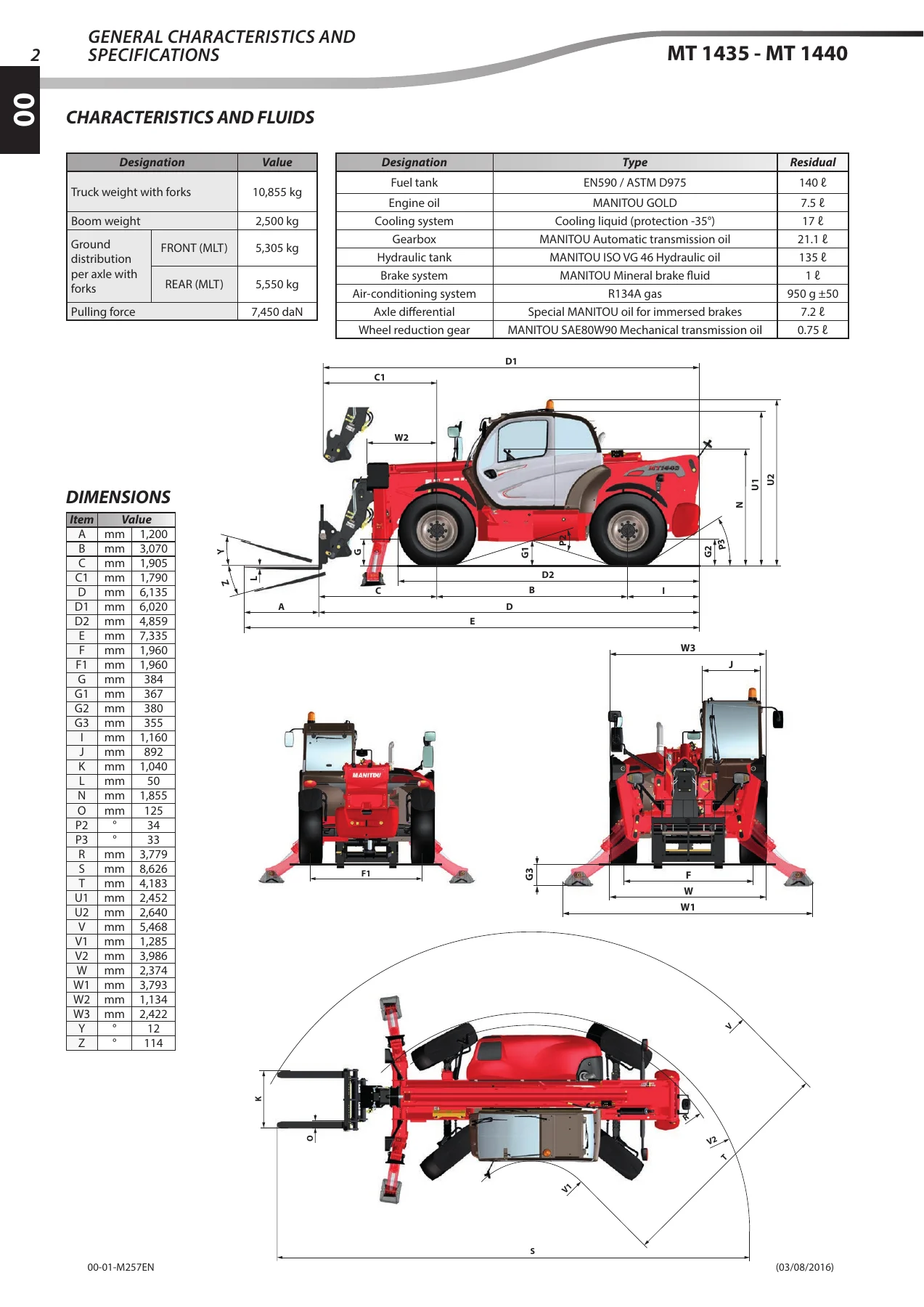 Manitou MT 1435 1440 1840 EASY 75D ST3B S1 Repair Manual 647583EN - Image 2