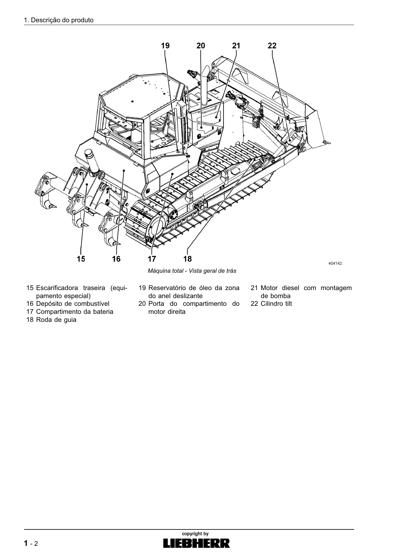 Manual de Operação Liebherr PR 734 Litronic L XL LGP 9085486 01/2012 - Image 3