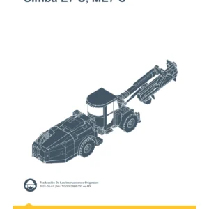 Manual de Operación Epiroc Simba E7 C y ME7 C - Perforadora Subterránea PDF