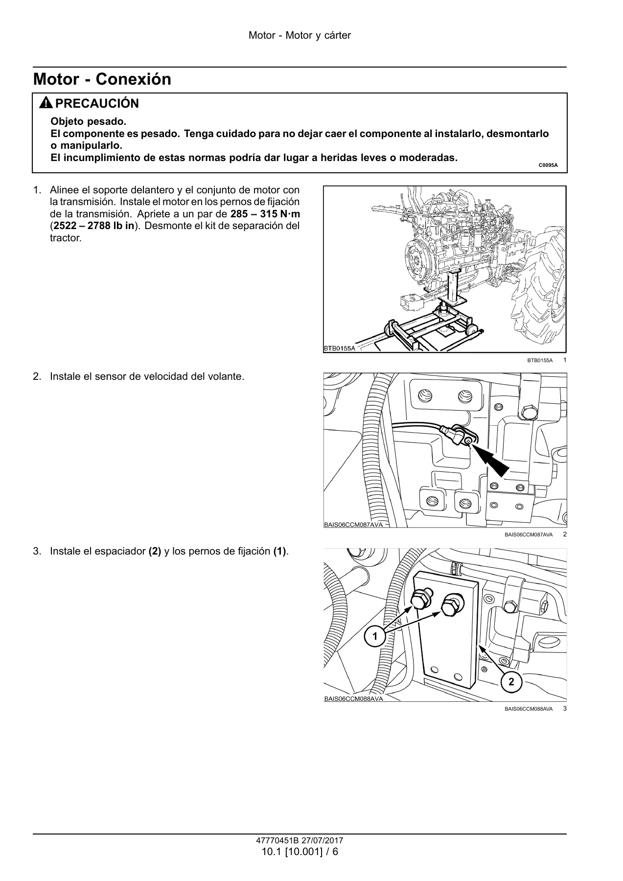 Manual de Servicio CASE IH PUMA 190 200 215 230 Tractor - 47770451B Español - Image 2