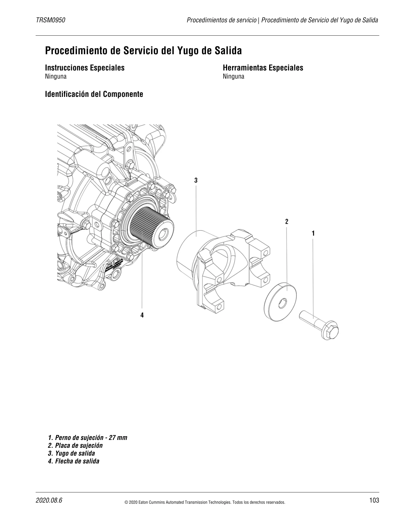Manual de Servicio Transmisión Automatizada Eaton Cummins Endurant HD TRSM0950 - 2020 - Image 3