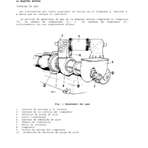 Manual de Servicio Turbina de Gas Ruston Mark TA - Reparación y Mantenimiento Completo